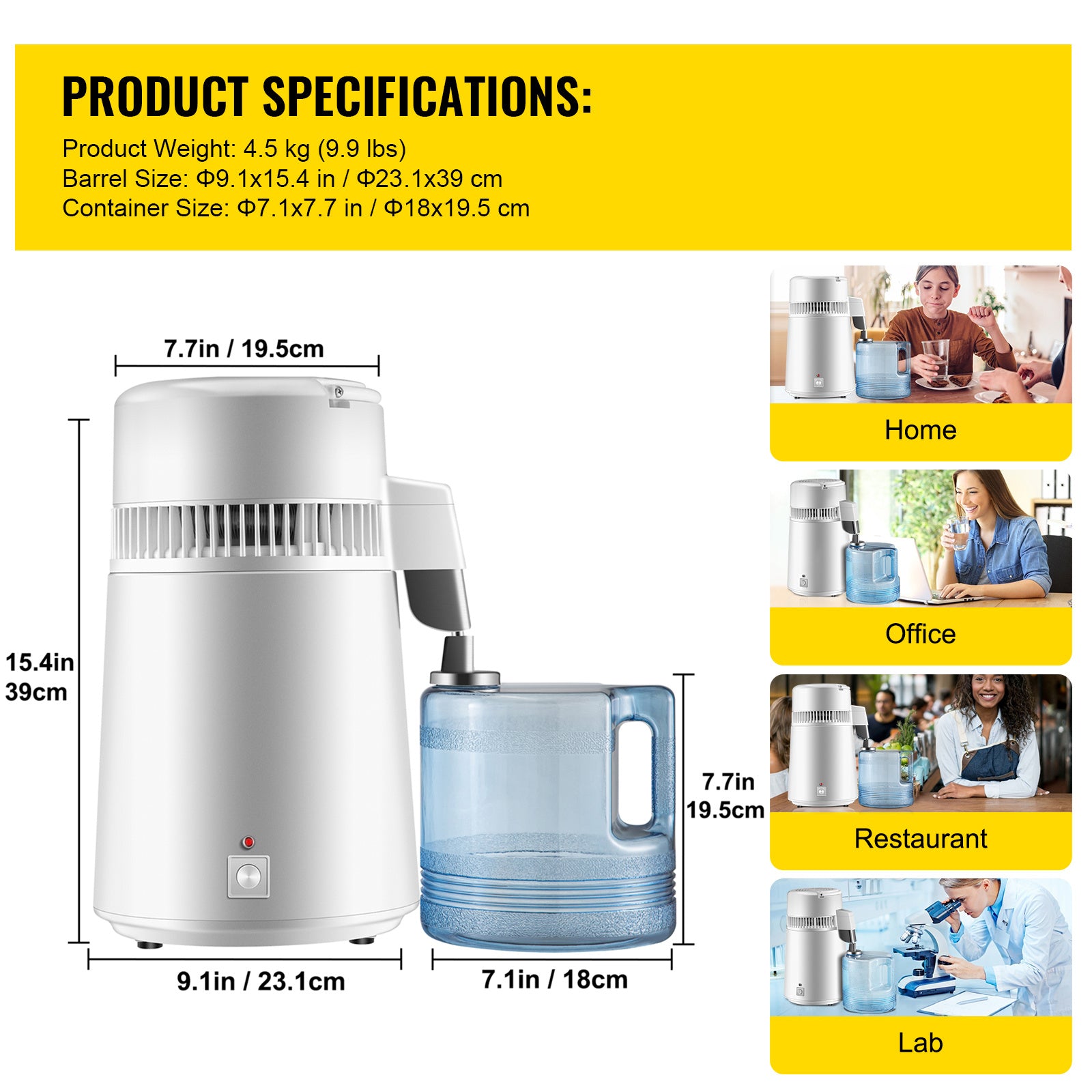 Dental Medical Water Distiller