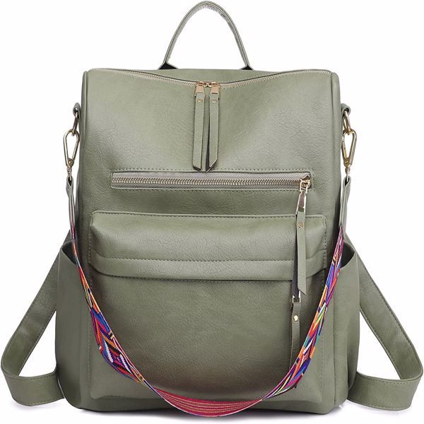 Women's Leather Backpack Purse