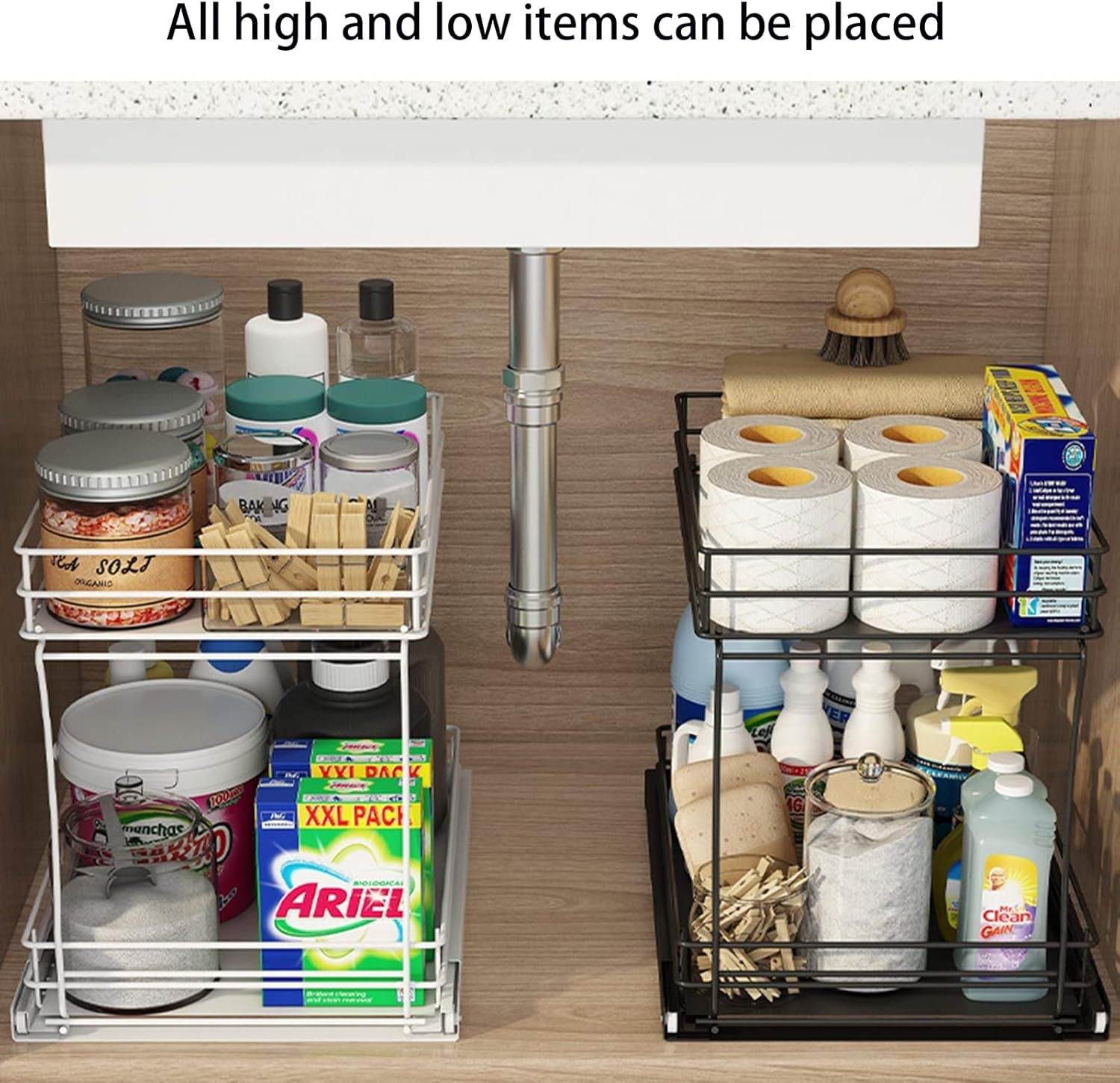 Pull-Out Cabinet Organizer