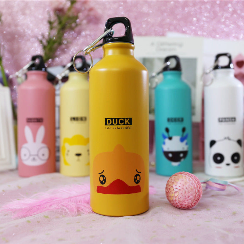 Stainless Steel Water Cup - Cute Steel Bottle