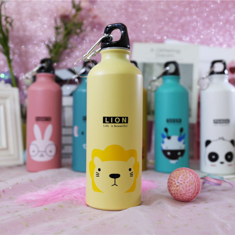 Stainless Steel Water Cup - Cute Steel Bottle