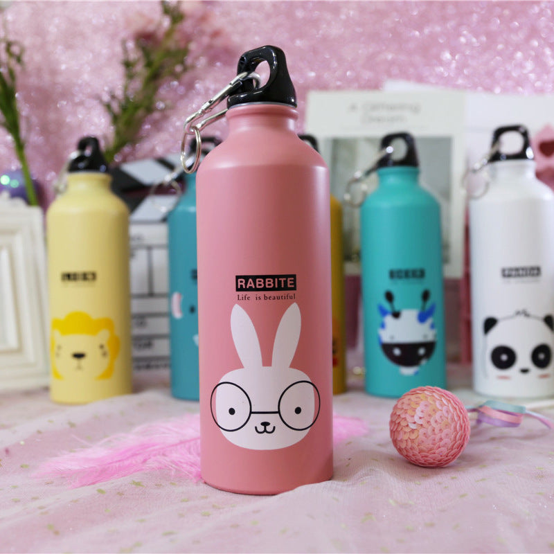 Stainless Steel Water Cup - Cute Steel Bottle