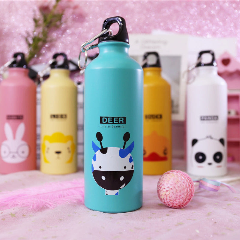 Stainless Steel Water Cup - Cute Steel Bottle