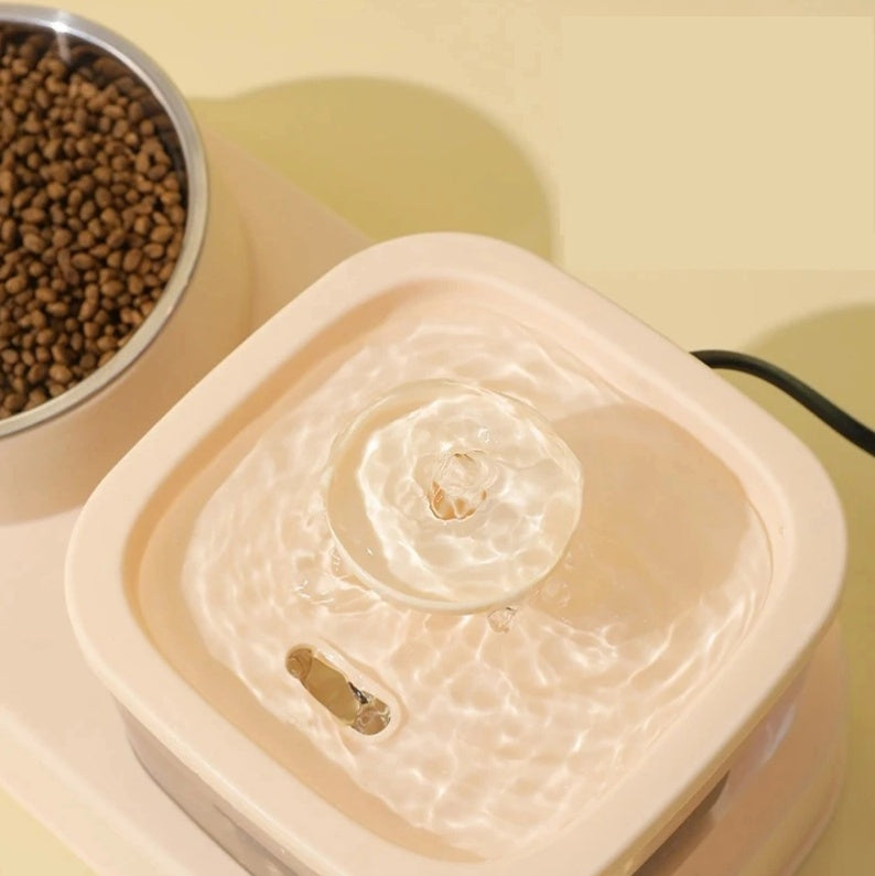 Cat Water Dispenser - Feeding Bowl