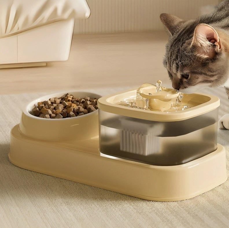 Cat Water Dispenser - Feeding Bowl