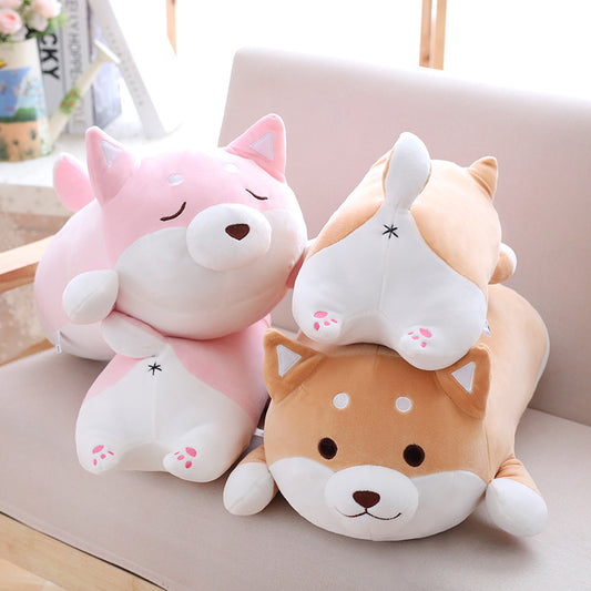 Cute Fat Shiba Inu Dog Plush Toy Stuffed Soft Kawaii Animal Cartoon Pillow Lovely Gift For Kids Baby Children Gifts