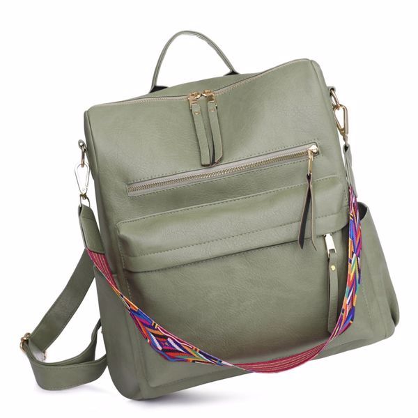 Women's Leather Backpack Purse