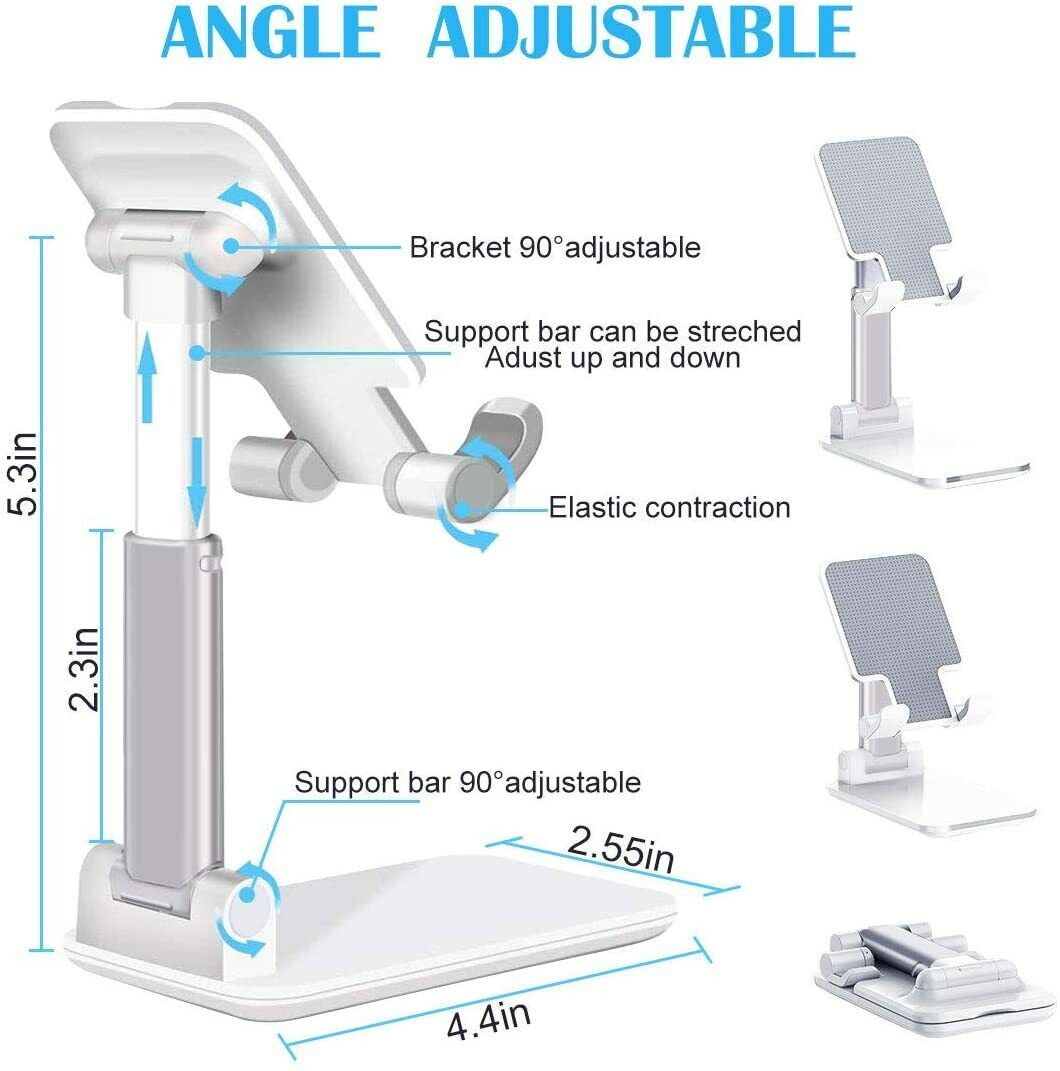 Cell Phone Stand Desktop Holder Stand Mount Mobile Phone