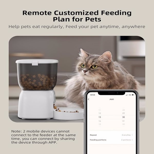 Automatic Cat Feeder - WiFi Dispenser