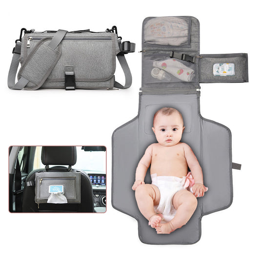 Portable Baby Diaper Pad Multifunctional Outdoor Travel Folding Diaper Bag, Smart Design Portable Changing Mat, Gift for Newborn