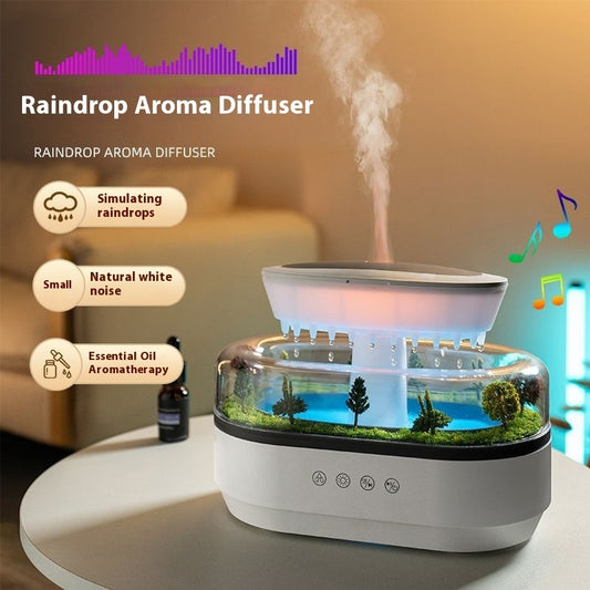 Landscape Aroma Diffuser Household Bedroom Raindrop Humidifier