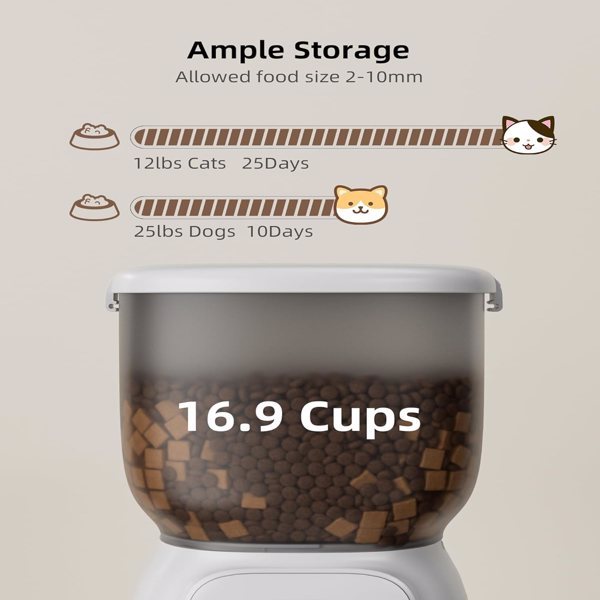 Automatic Cat Feeder - WiFi Dispenser