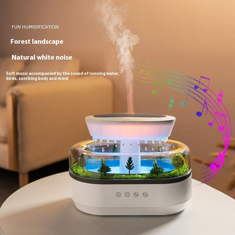 Landscape Aroma Diffuser Household Bedroom Raindrop Humidifier