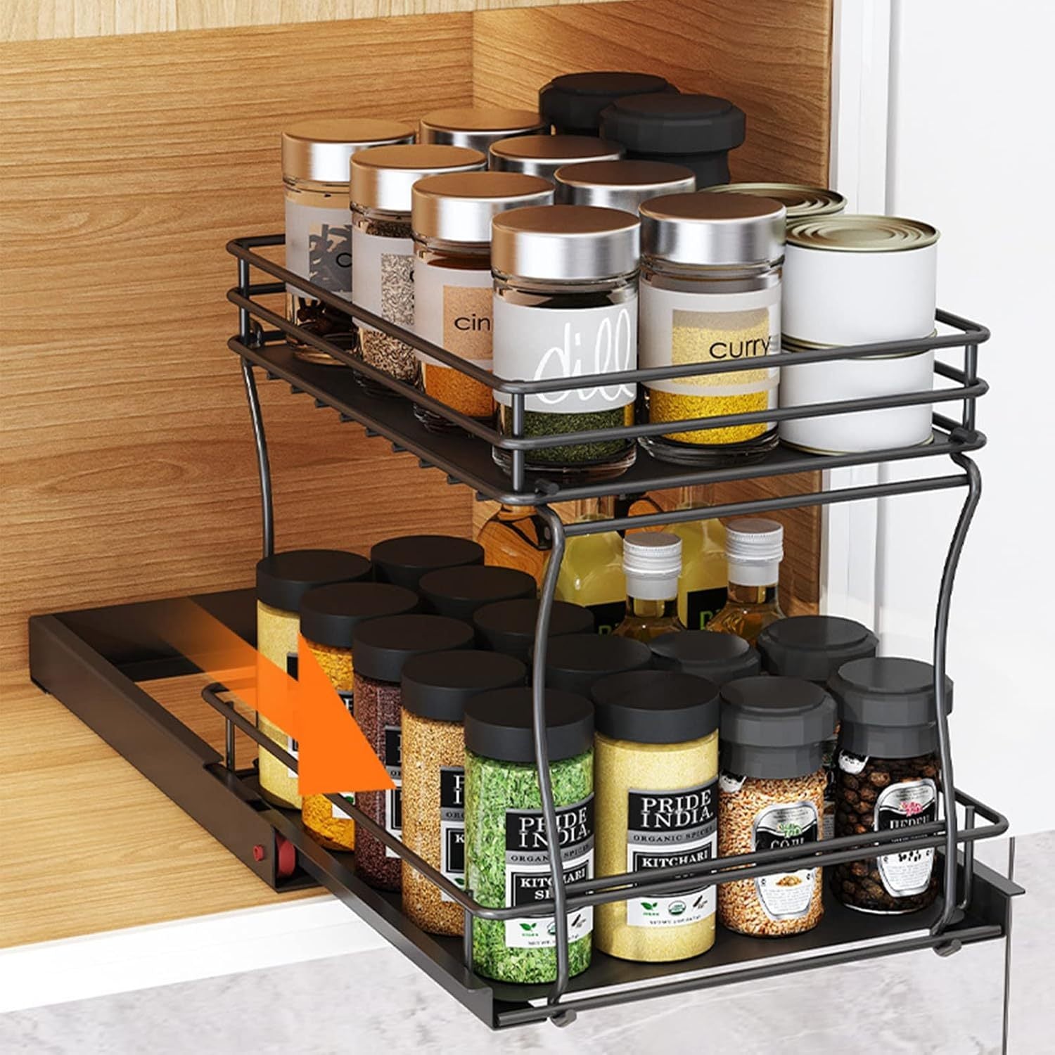 Pull-Out Cabinet Organizer