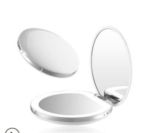 Flip Cover Makeup Mirror - LED Makeup Mirror 